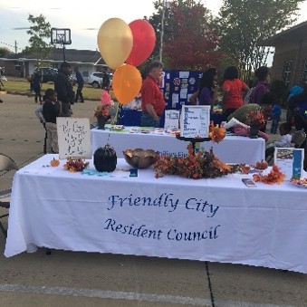 Resident Council display table